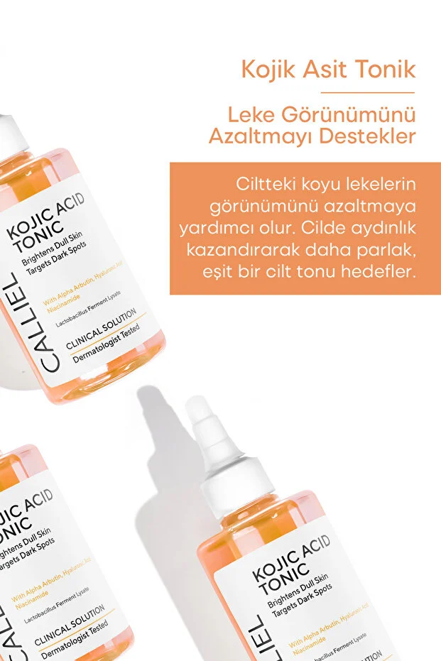 Aydınlatıcı, Leke Ve Siyah Nokta Karşıtı Kojik Asit Tonik 200 ml